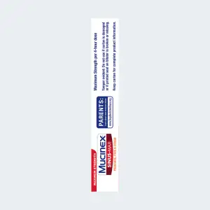 Maximum Strength Sinus-Max® Pressure, Pain & Cough Caplets packshot sideview