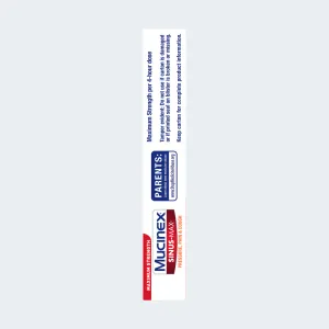 Maximum Strength Sinus-Max® Pressure, Pain & Cough Caplets packshot sideview