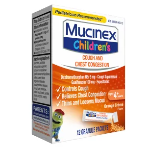 Children's Cough & Chest Congestion Mini-Melts - packshot leftview