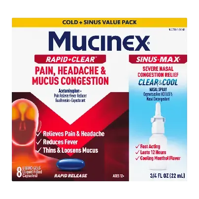 RAPID+CLEAR VALUE PACK WITH NASAL SPRAY