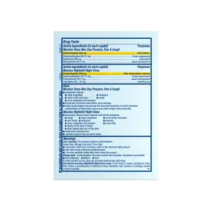 Mucinex® Sinus-Max® Day Pressure, Pain & Cough & Nightshift® Night Sinus Caplets