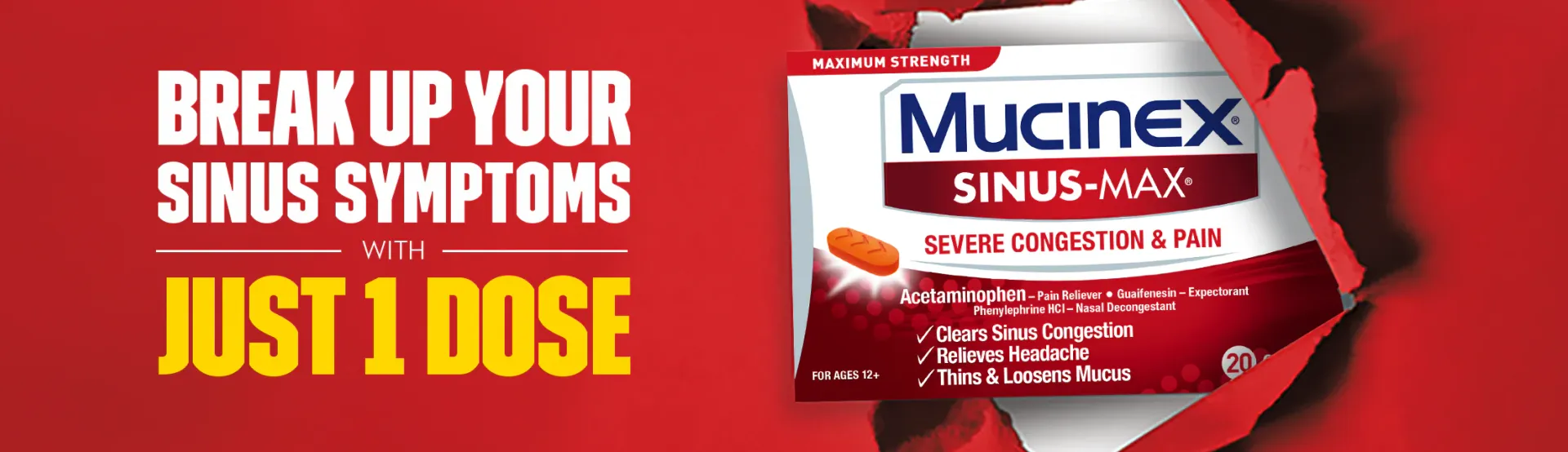 Break up your sinus symptoms