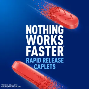 Mucinex® Rapid Clear® Pain, Headache and Cough Caplets nothing works faster