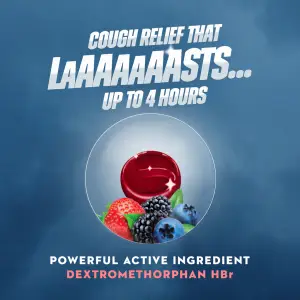 Instasoothe™ Sugar-Free Cough Drops, Mixed Berry Flavor