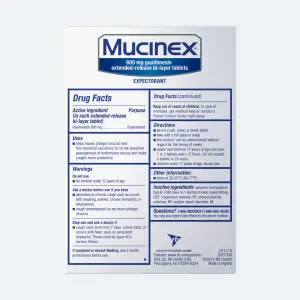 Mucinex® Extended-Release Bi-Layer Tablets