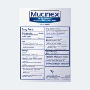 Mucinex® Extended-Release Bi-Layer Tablets