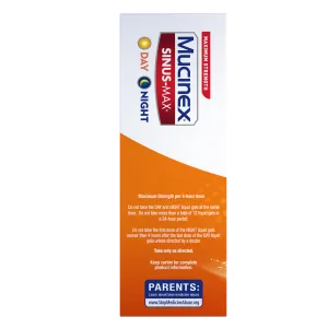 Maximum Strength Sinus-Max® Day & Night packshot rightside