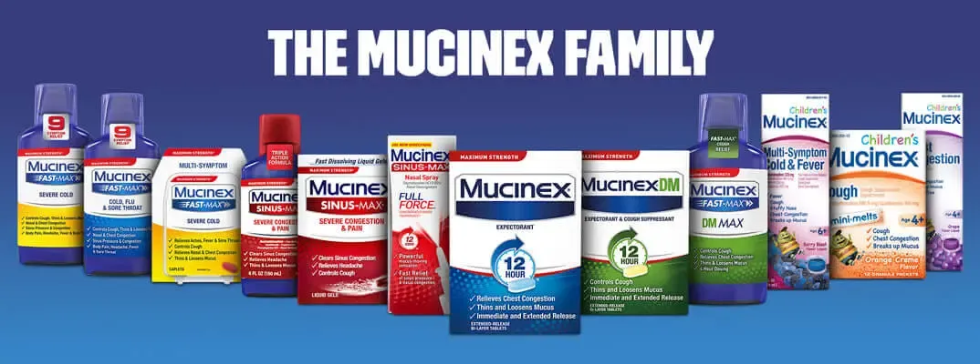 The Mucinex family