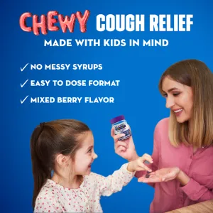 Chewy cough relied made with kids in mind