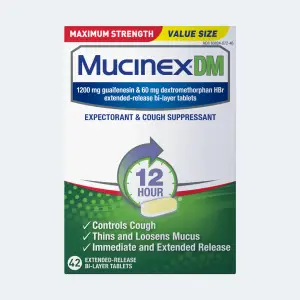 Maximum Strength Mucinex® DM Extended-Release Bi-Layer Tablets