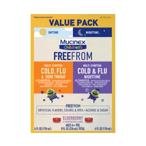 Children’s FreeFrom™ Multi-Symptom Cold, Flu & Sore Throat + Multi-Symptom Cold & Flu Nighttime - Value Pack
