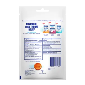 InstaSoothe™ Sore Throat Soothing Comfort - packshot backside