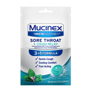 InstaSoothe™ Sore Throat + Cough Relief