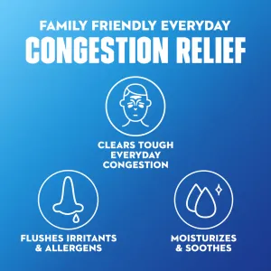 Sinus Saline Nasal Spray Congestion relief