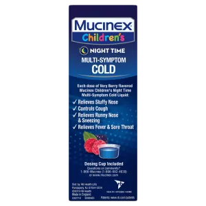 Children's Night Time Multi-Symptom Cold Liquid, Very Berry Flavor - packshot frontview