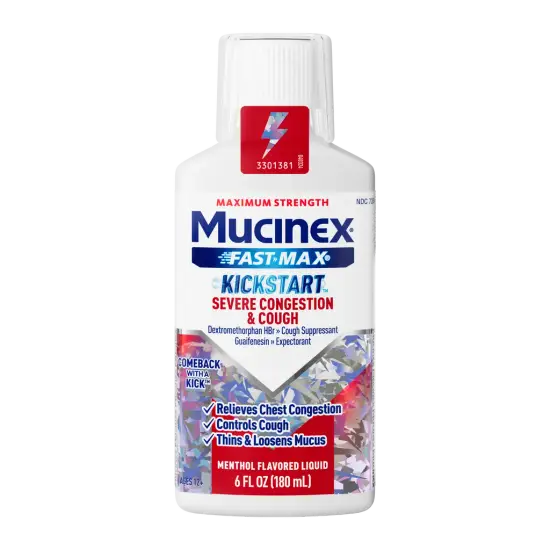 Maximum Strength Fast-Max® Kickstart Severe Congestion & Cough, 6 FL OZ