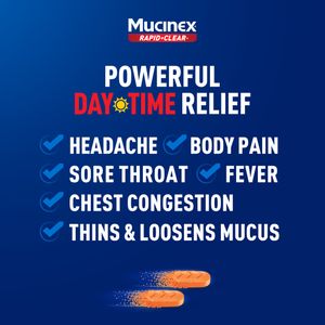 Mucinex® Rapid+Clear™ DayTime/NightTime Caplets + Mucinex® Sinus-Max® Clear & Cool Nasal Spray