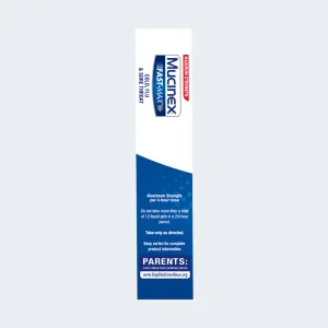 Maximum Strength Fast-Max® Cold, Flu & Sore Throat packshot leftside view