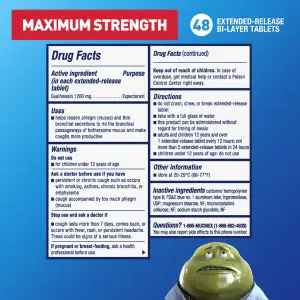 Maximum Strength Mucinex® Extended-Release Bi-Layer Tablets