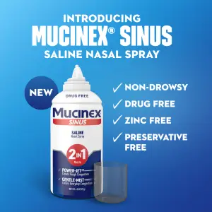 Sinus Saline Nasal Spray Non-drowsy product packshot