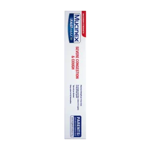 Maximum Strength Fast-Max® Severe Congestion & Cough packshot sideview
