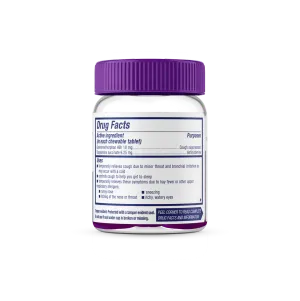 Children's Mighty Chews Nighttime Chewable Tablets, Mixed Berry Flavor