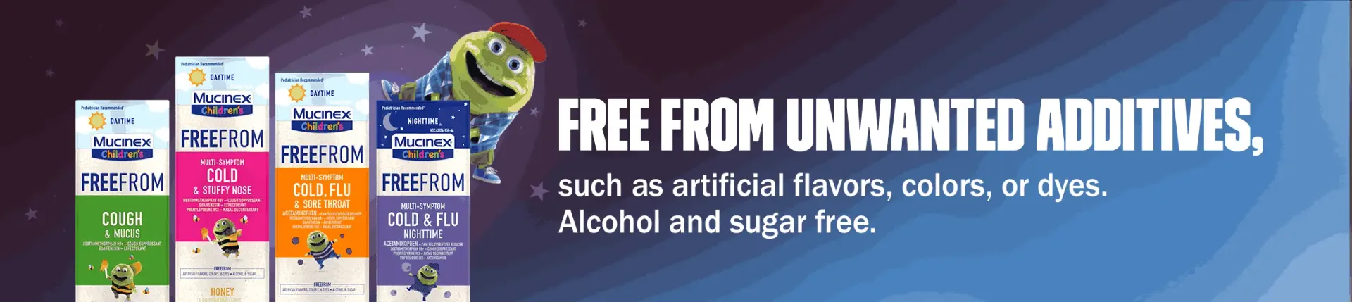Free From unwanted additives