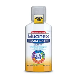 Maximum Strength Fast-Max® Cold & Flu (All-in-One) Orange & Pineapple Flavor
