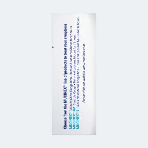 Mucinex® Extended-Release Bi-Layer Tablets