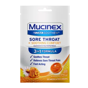 InstaSoothe™ Sore Throat + Soothing Comfort