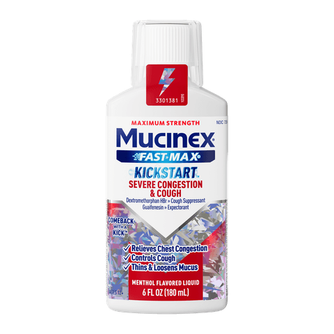 Mucinex Fast Max Kickstart Severe Congestion Cough Mucinex Usa