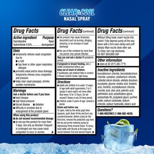 Mucinex® Rapid+Clear™ DayTime/NightTime Caplets + Mucinex® Sinus-Max® Clear & Cool Nasal Spray