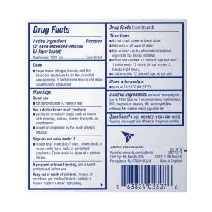 Maximum Strength Mucinex® Extended-Release Bi-Layer Tablets