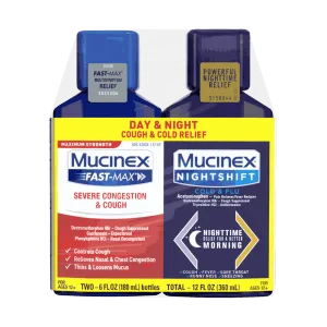 Maximum Strength Fast-Max® Severe Congestion & Cough + Nightshift™ Cold & Flu