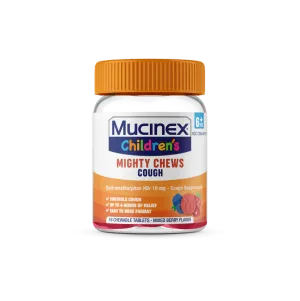 Children's Mighty Chews Daytime Chewable Tablets, Mixed Berry Flavor