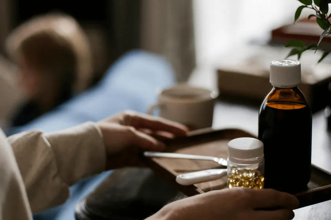 Cough suppresant expectorant medicine