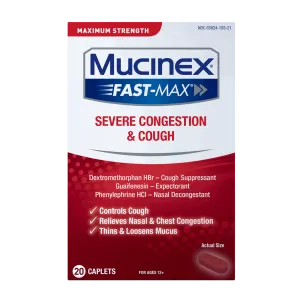 Maximum Strength Fast-Max® Severe Congestion & Cough