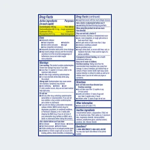 Maximum Strength Sinus-Max® Pressure, Pain & Cough Caplets drug facts