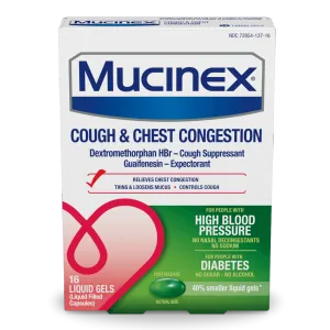 Mucinex® Cough & Chest Congestion Fast-Release Liquid Gels