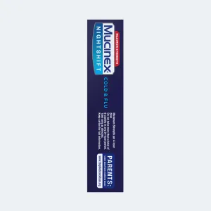 Nightshift® Cold & Flu Caplets packshot sideview