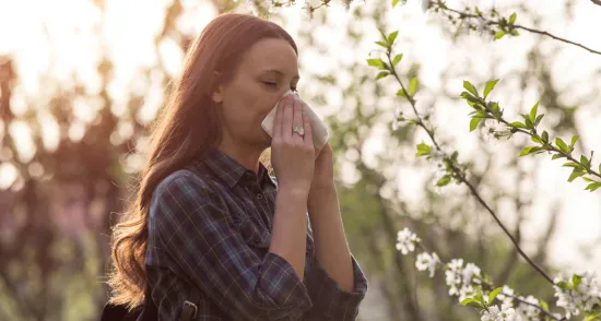 Can allergies cause a sore throat