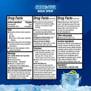 Mucinex® Rapid+Clear™ DayTime/NightTime Caplets + Mucinex® Sinus-Max® Clear & Cool Nasal Spray
