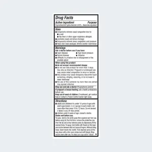 Sinus-Max® Severe Nasal Congestion Relief Clear & Cool
