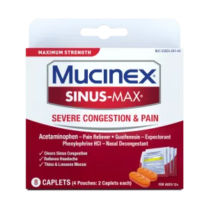 Maximum Strength Sinus-Max® Severe Congestion & Pain