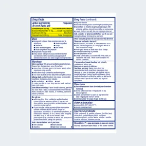 Maximum Strength Fast-Max® Cold & Flu (All-in-One) Liquid Gels