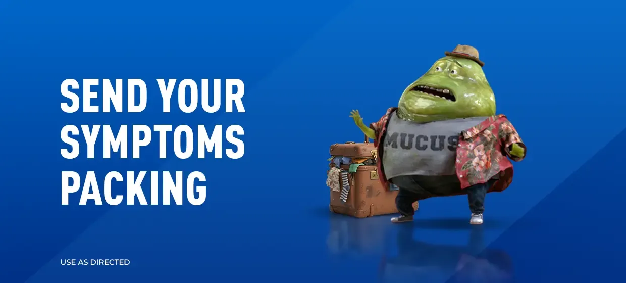Send your symptoms packing