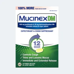 Mucinex® DM Extended-Release Bi-Layer Tablets