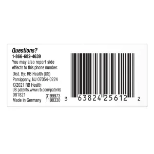 Children's Cough & Chest Congestion Mini-Melts - Orange Creme Barcode details