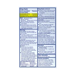 Maximum Strength Sinus-Max® Severe Congestion & Pain drug facts