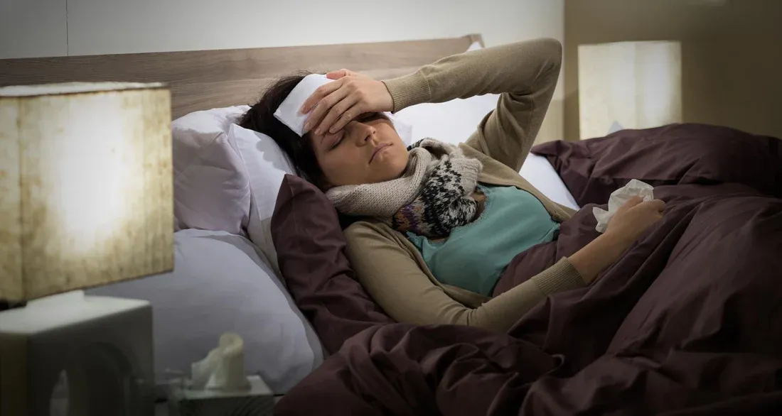 Flu with night sweats